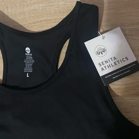 New- Senita Athletics Sports Bra/  Large - Picture 2 of 6